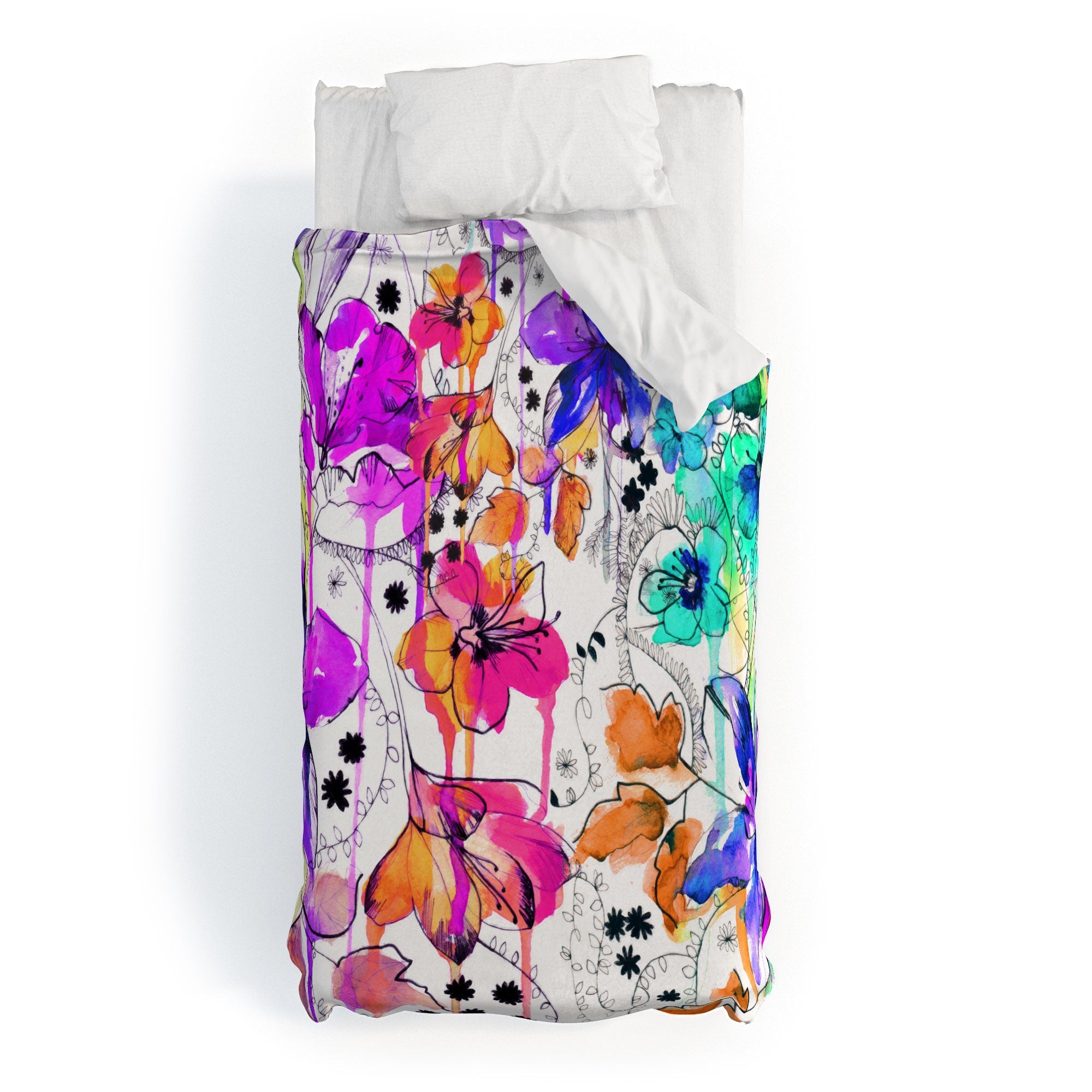 Holly Sharpe Lost In Botanica 1 Duvet Cover