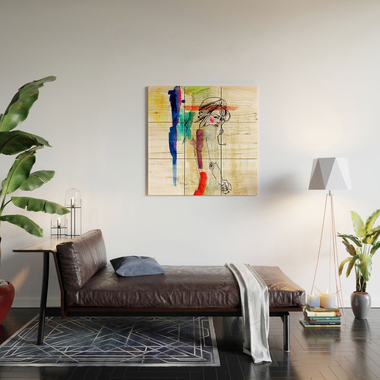 Holly Sharpe Rainbow Wood Wall Mural