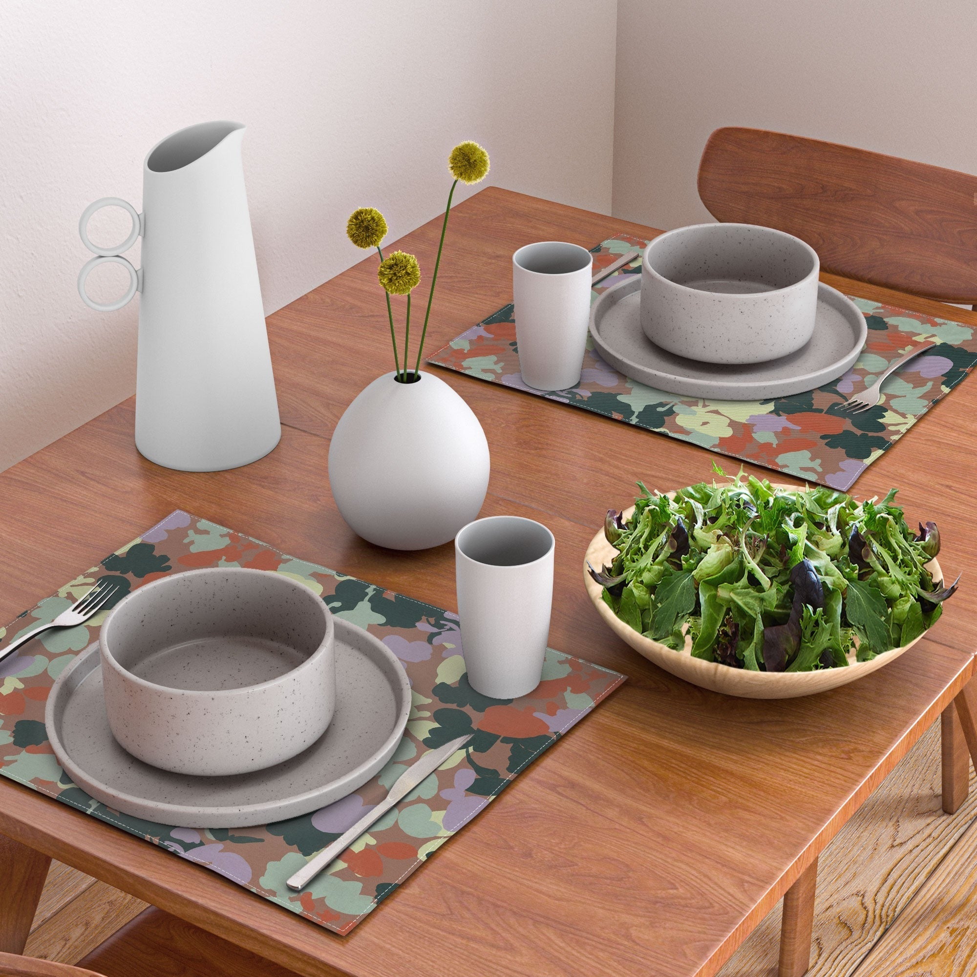 Marta Barragan Camarasa Retro Bloom Medley Placemat