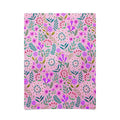 Pimlada Phuapradit Ditsy Purple Floral Half Drop Poster
