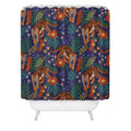 Design by Spark Tiger of the Glorious Jungle Shower Curtain