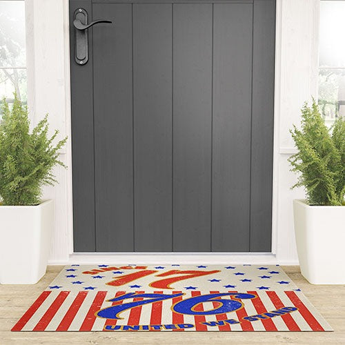 DENY Designs 1776 Stars Welcome Mat