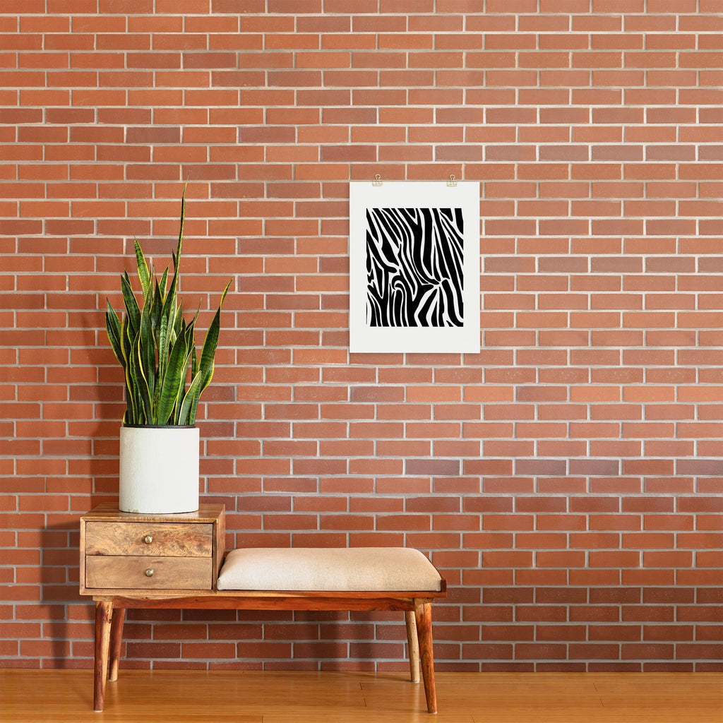 Jennifer Labre Wild Zebra Art Print