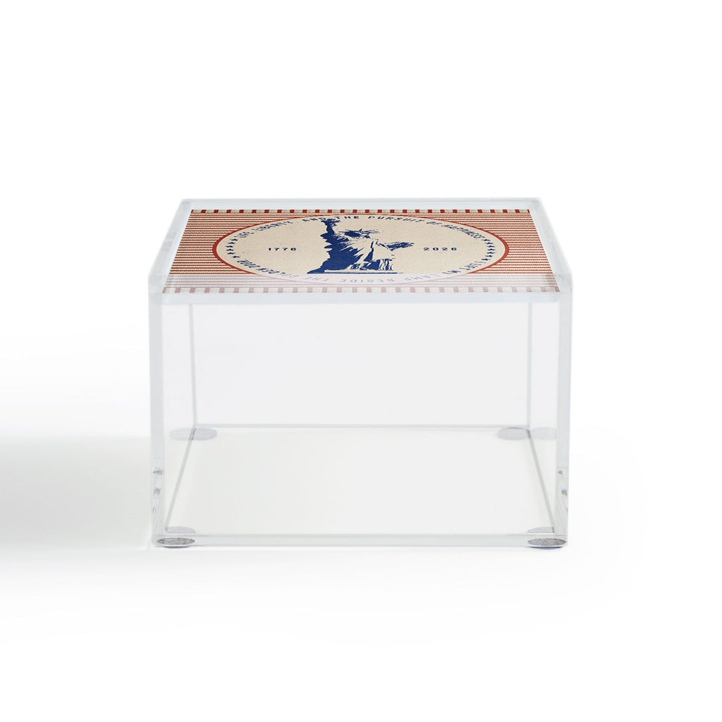 DENY Designs Life Liberty Acrylic Box