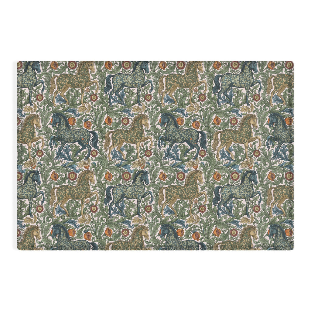 Marta Barragan Camarasa Renaissance Horse Garden Outdoor Rug