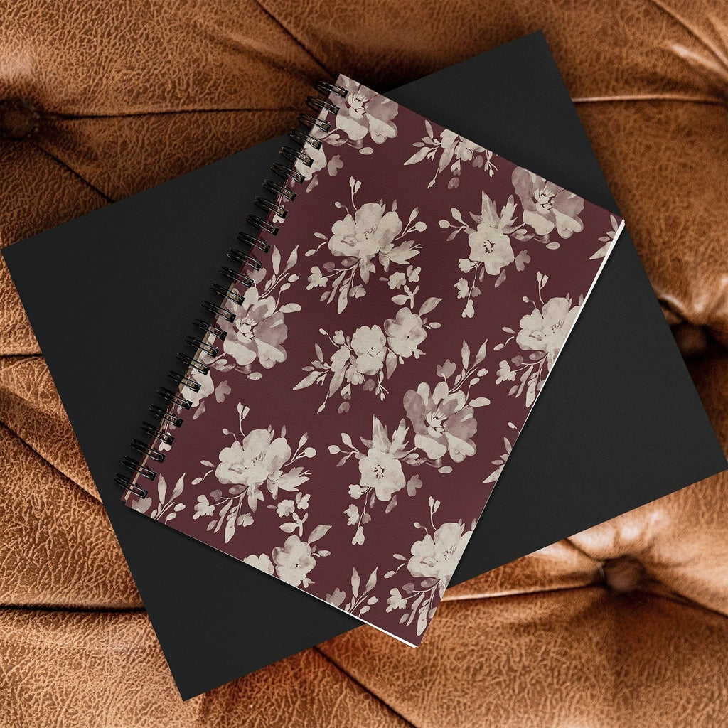 Marta Barragan Camarasa Antique Petal Romance Spiral Notebook