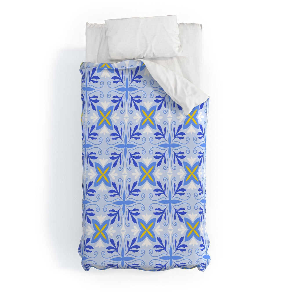 Design by Spark Dolce Vita Flourish Tile Duvet Cover