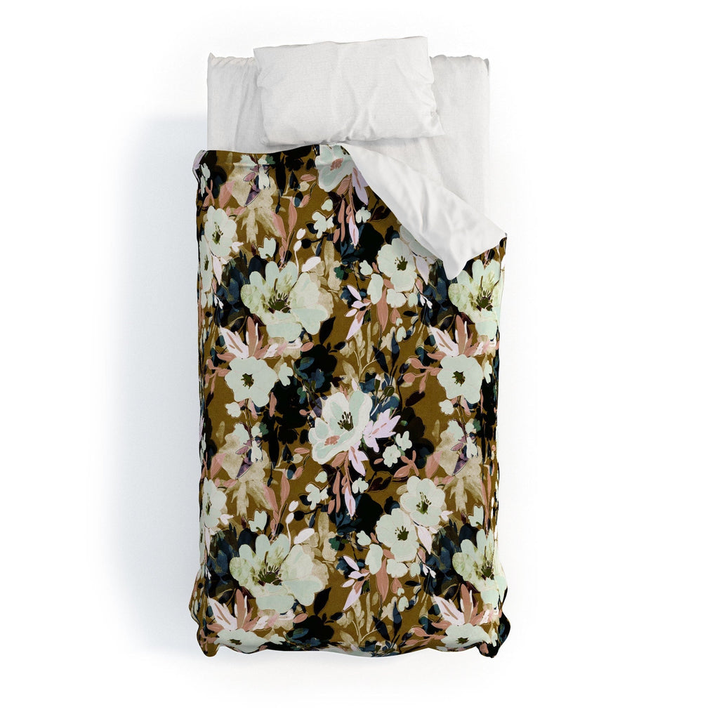 Marta Barragan Camarasa Romantic Floral Fusion Duvet Cover
