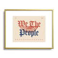 DENY Designs We The People ii Metal Framed Art Print
