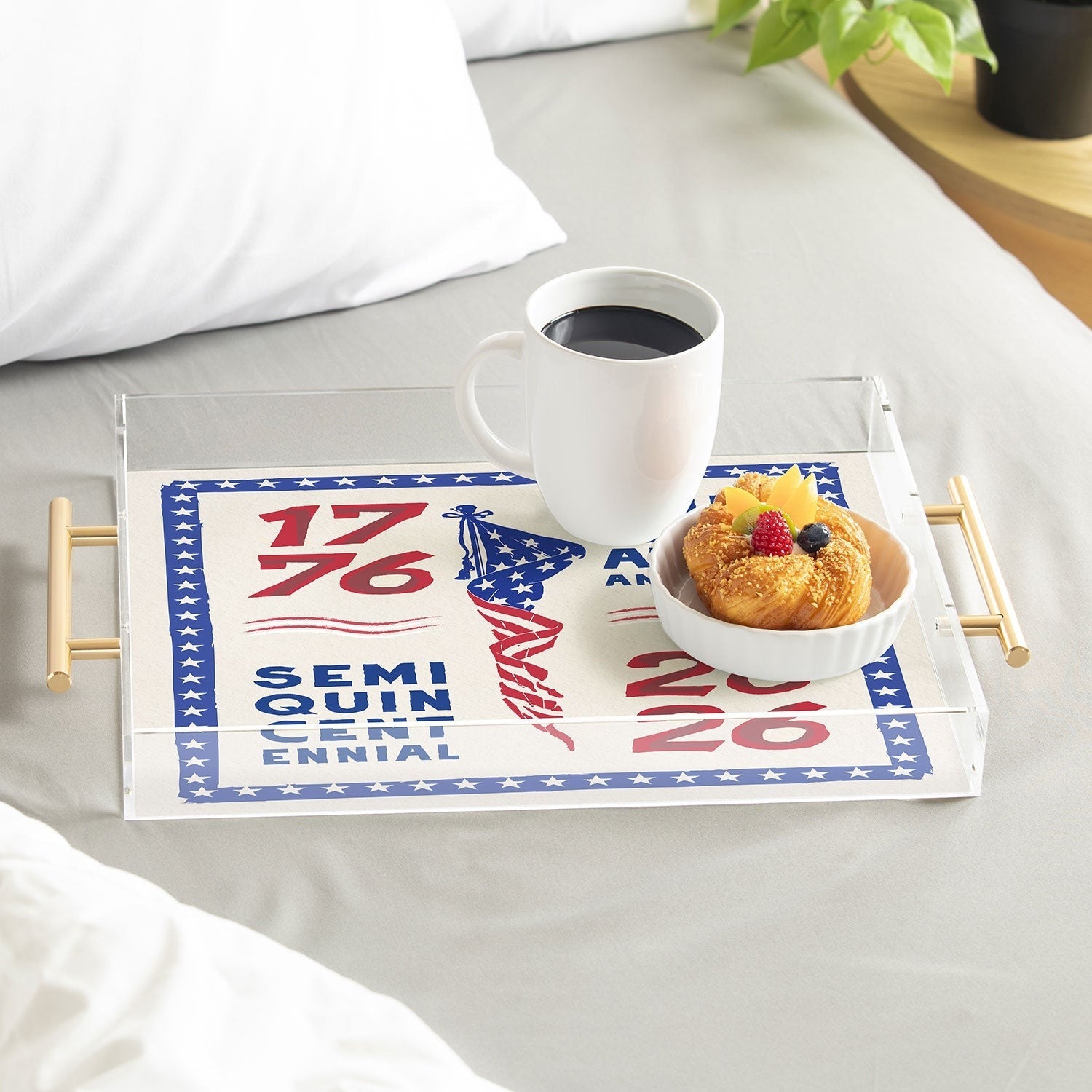 DENY Designs Retro 76 26 Acrylic Tray