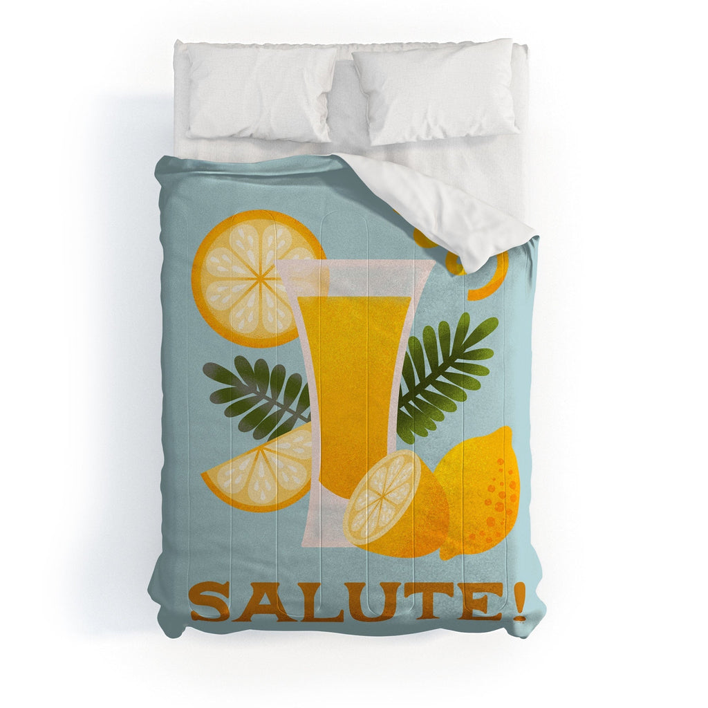 Jessica Molina Limoncello Cocktail Comforter