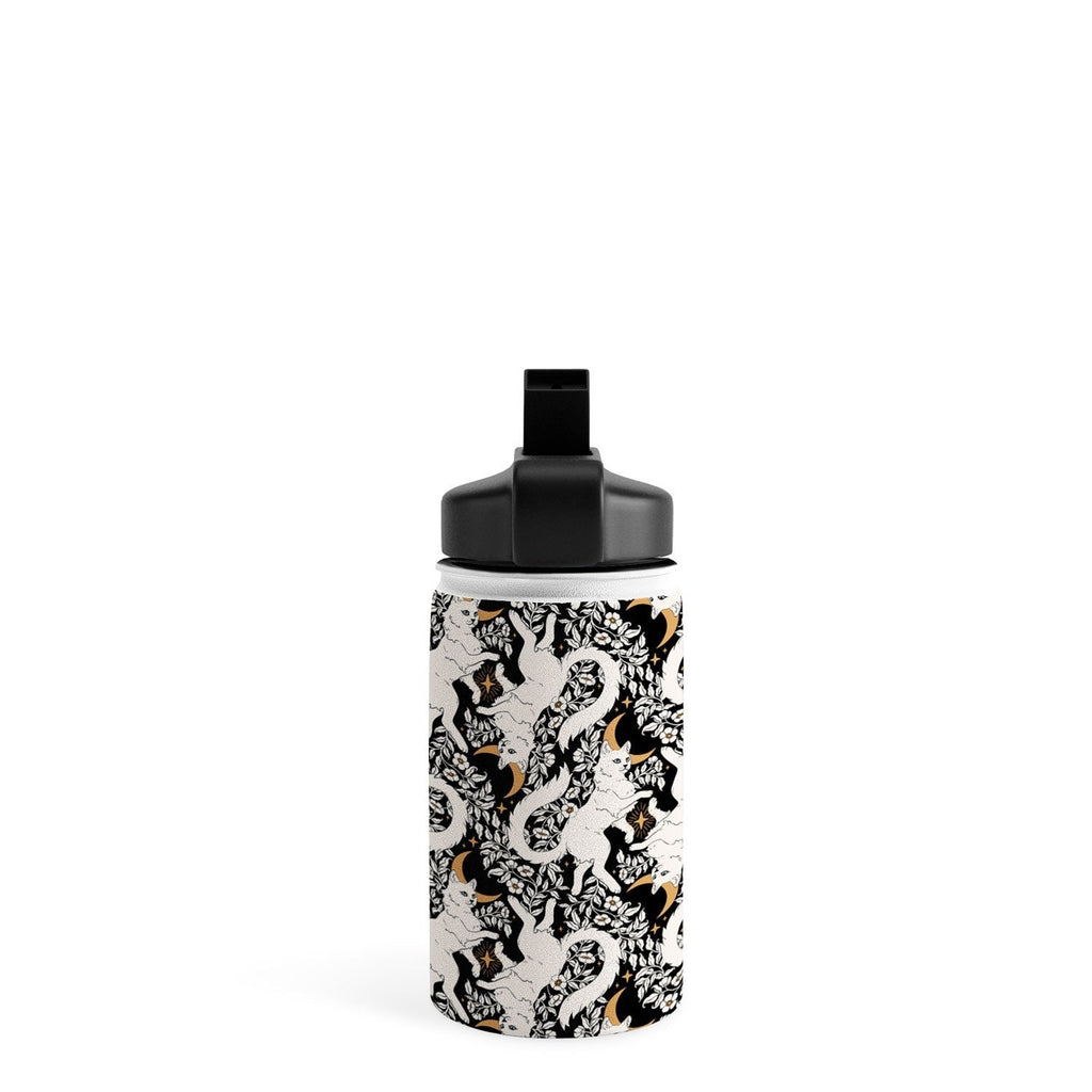 Avenie Celestial Cats Gold Water Bottle