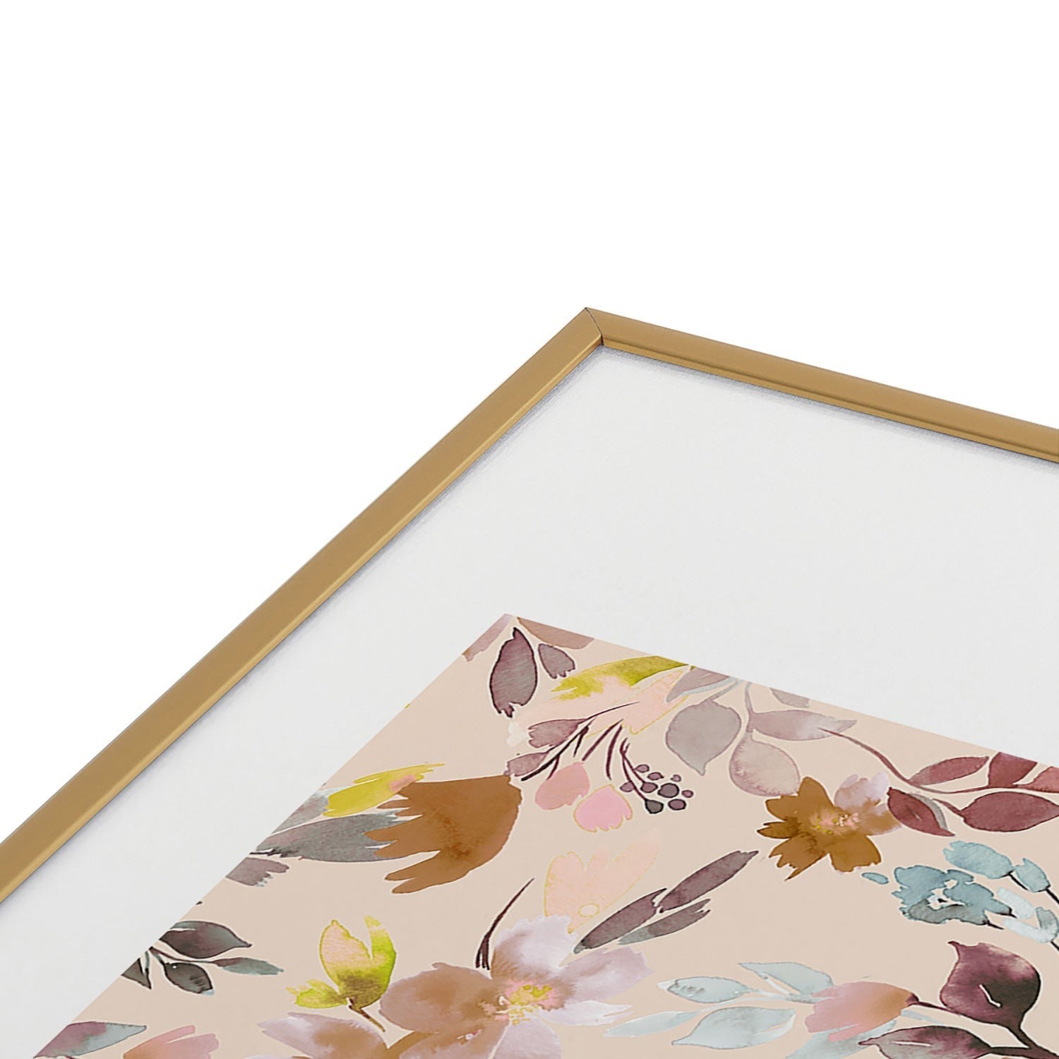 Ninola Design Botanic Retreat Floral Oleander Whimsical Soft Pink Metal Framed Art Print