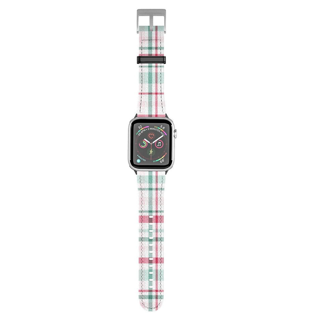 Lisa Argyropoulos Merry Vintage Plaid Apple Watch Band