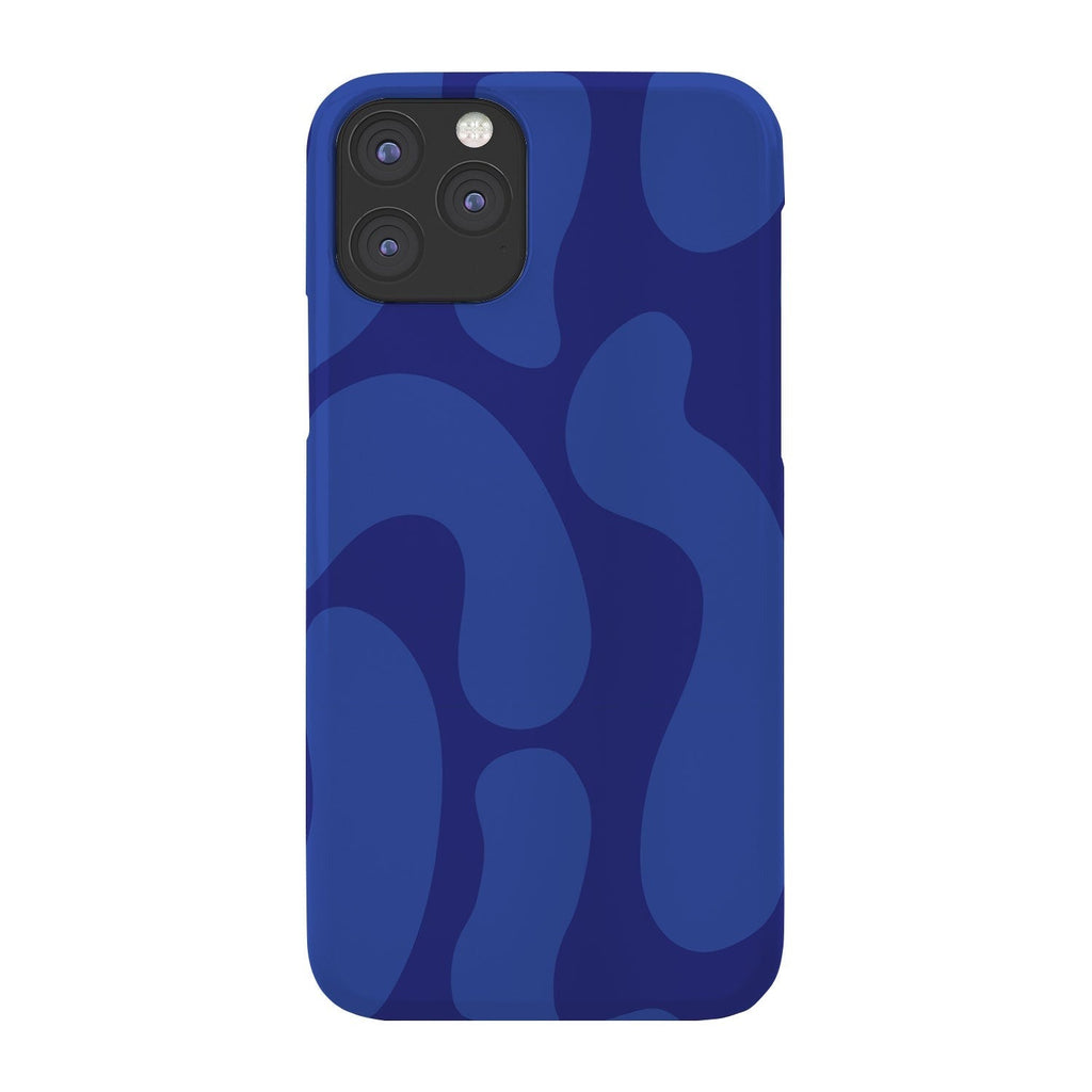 Camilla Foss Blue Pebble Phone Case