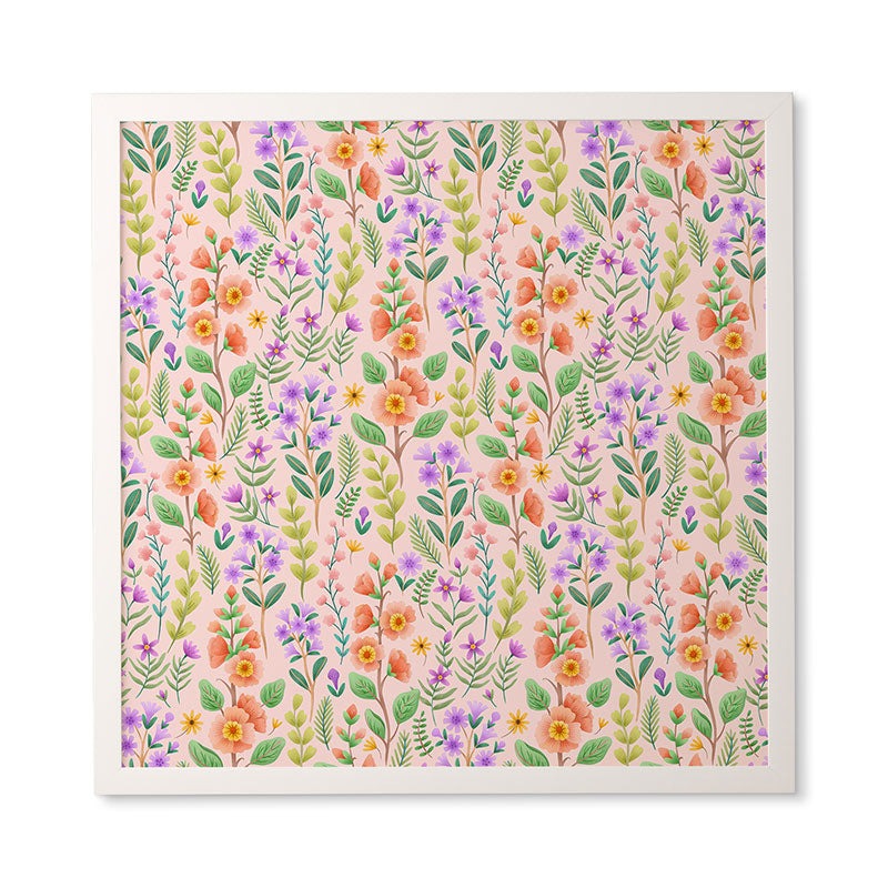 Pimlada Phuapradit Ditsy Spring Floral Framed Wall Art