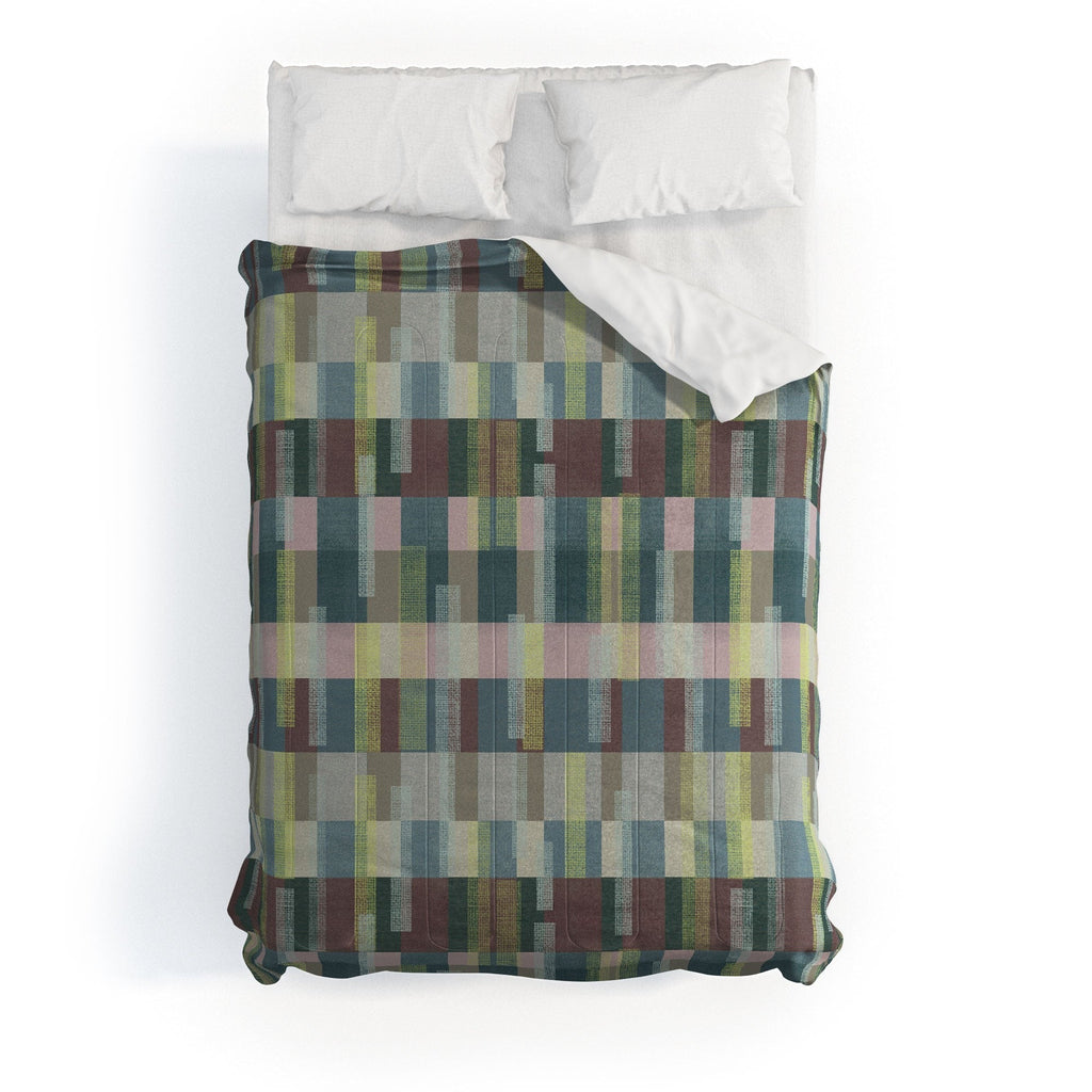 Marta Barragan Camarasa Dynamic Linear Blocks Comforter