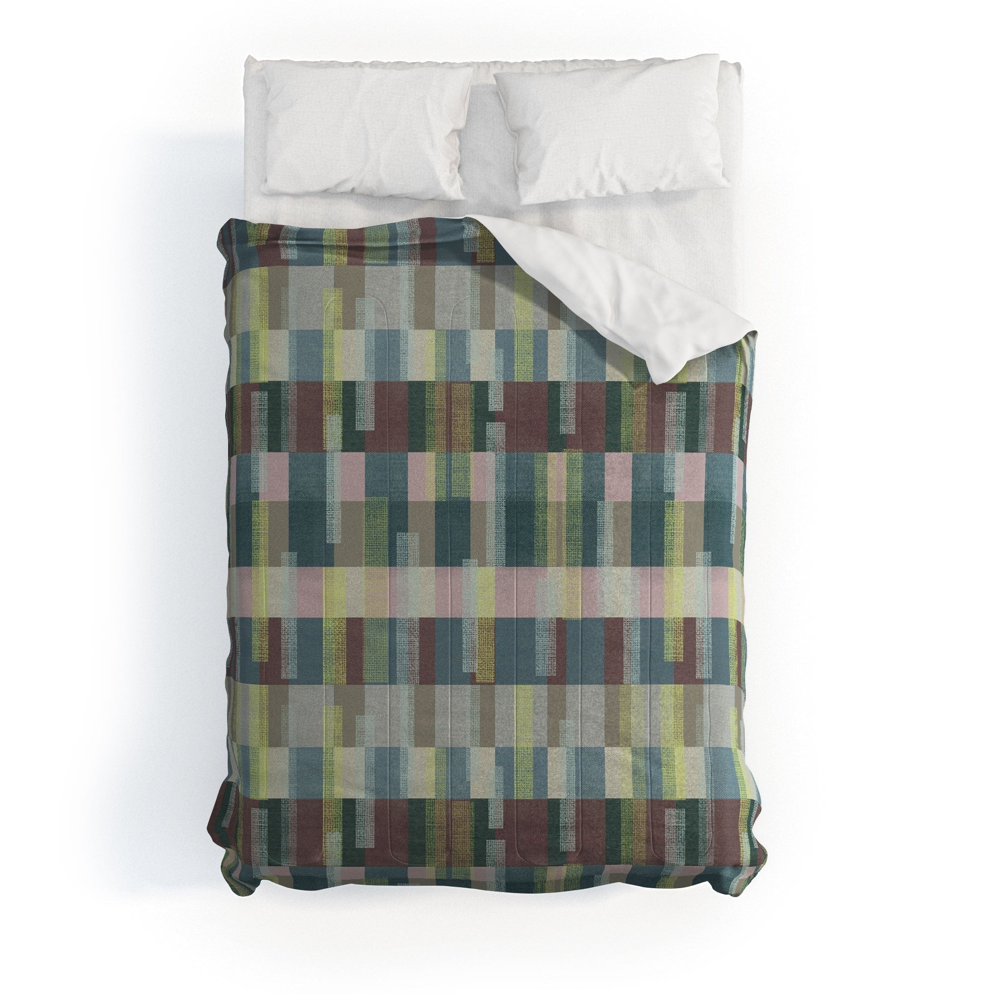 Marta Barragan Camarasa Dynamic Linear Blocks Comforter