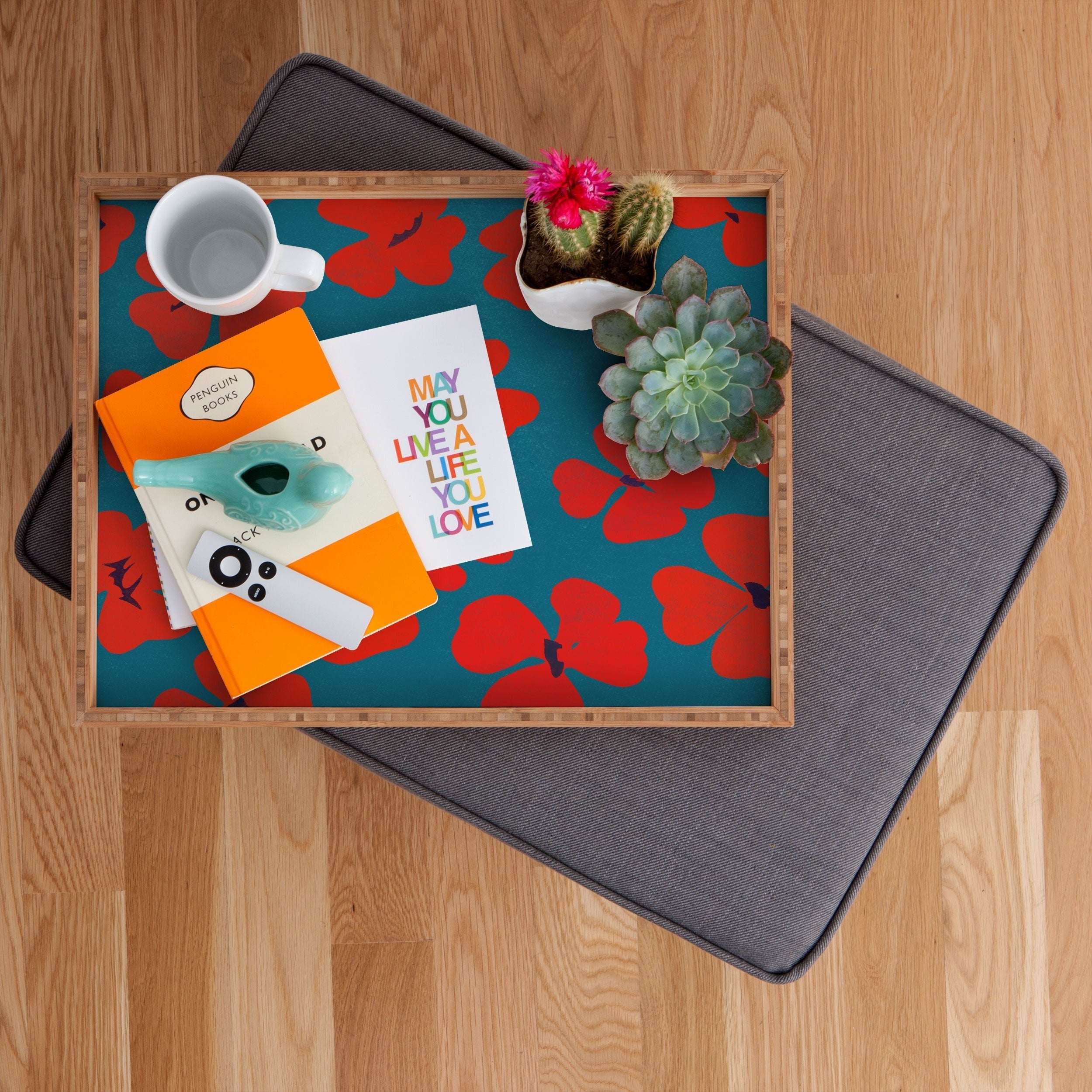 Garima Dhawan oxalis 1 Rectangular Tray