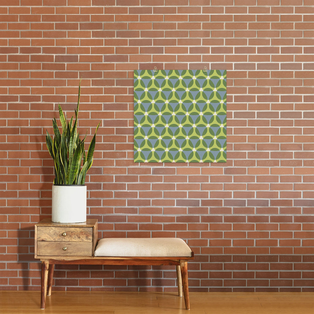 Marta Barragan Camarasa Stylish Retro Circle Art Print