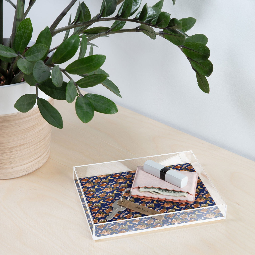 Avenie Moonlit Reading Nook II Acrylic Tray