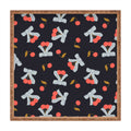 Jennifer Labre Cherries and Bows Square Tray