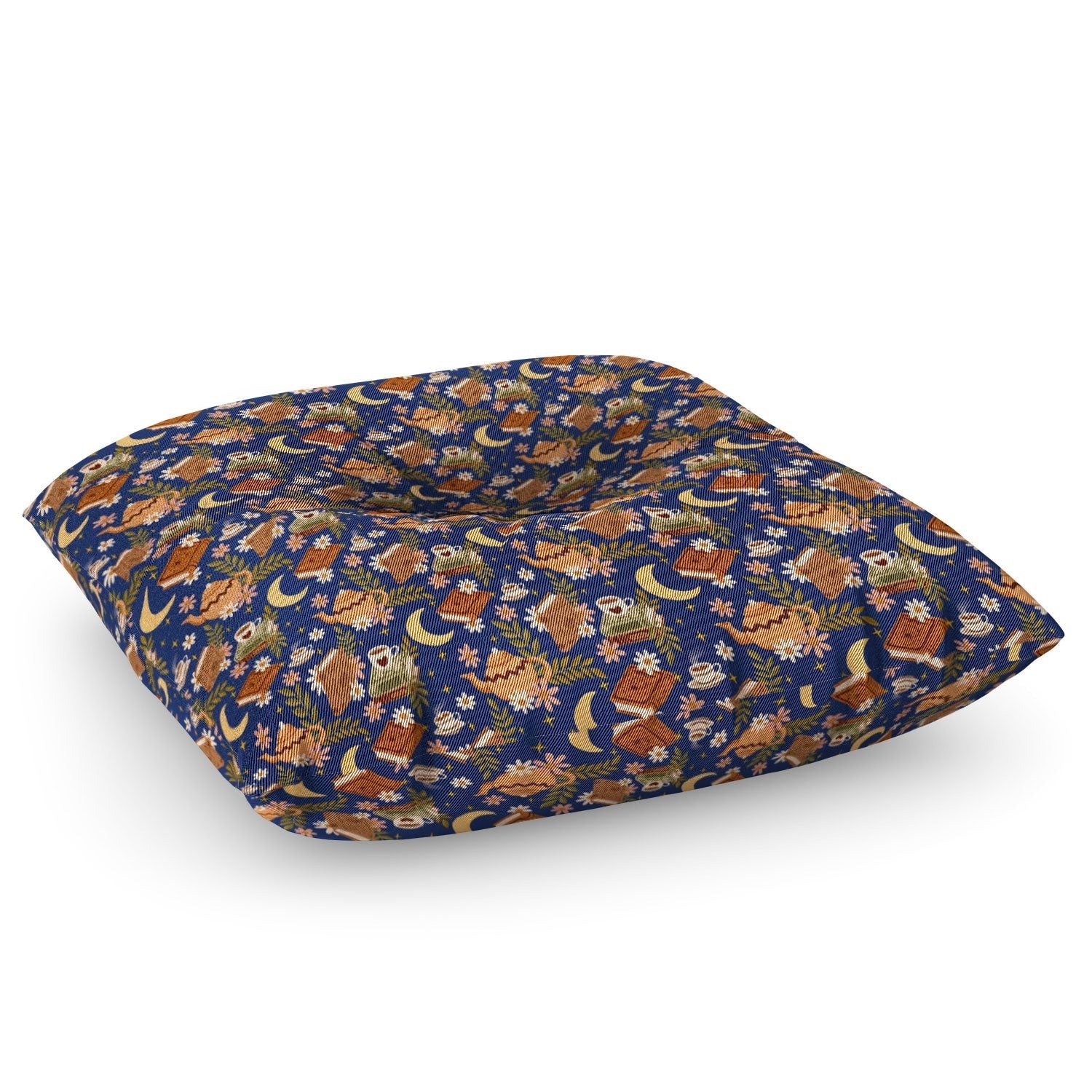 Avenie Moonlit Reading Nook II Floor Pillow Square