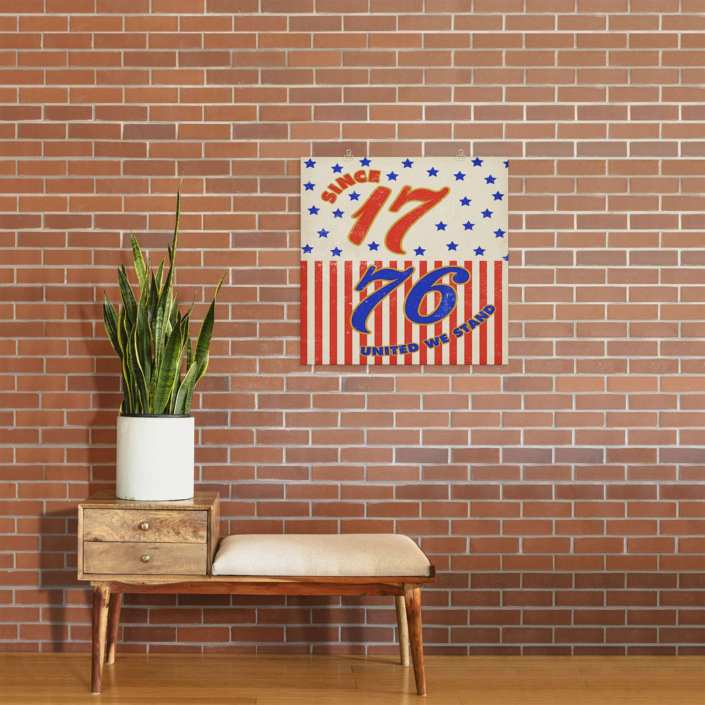 DENY Designs 1776 Stars Art Print
