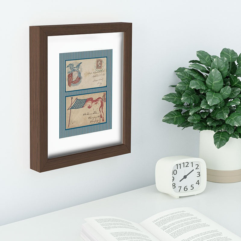 DENY Designs Civil War Envelopes Recessed Framing Rectangle