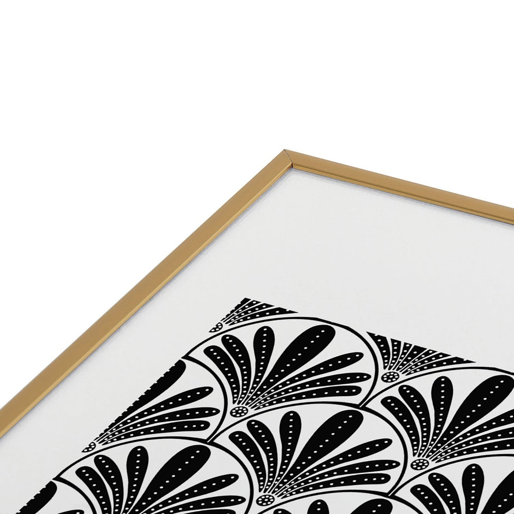 Jennifer Labre Hollywood Glam Metal Framed Art Print