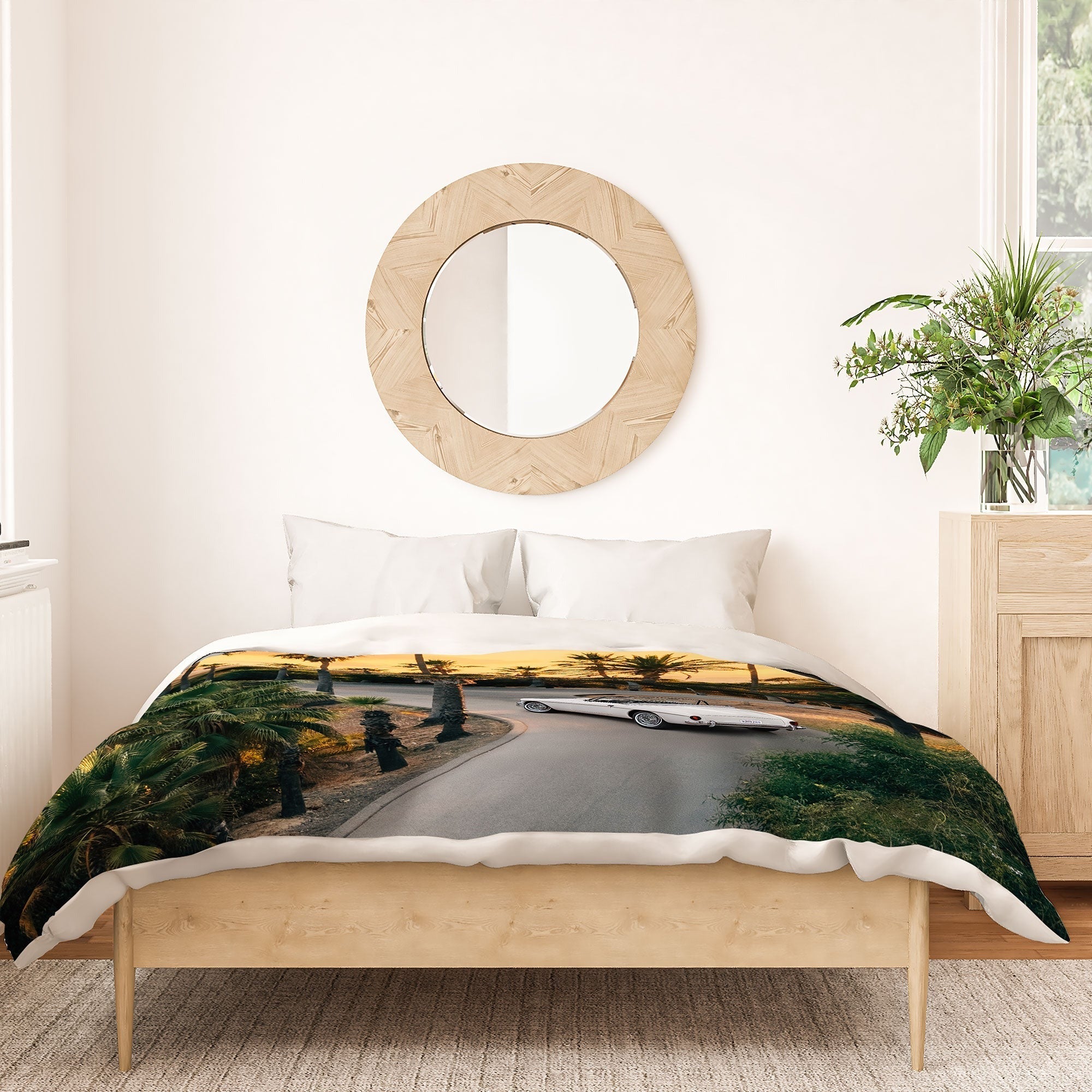 Gal Design Sunset Blvd Duvet Cover