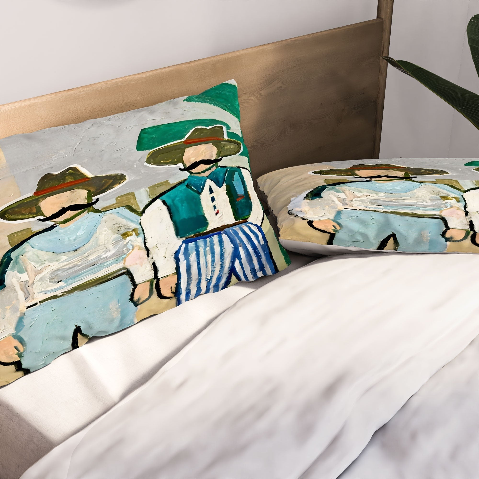 83 Oranges Side By Side Cowboy Edition Pillow Shams