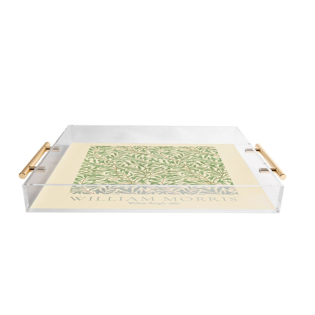 DENY Designs William Morris Willow Bough 1887 Acrylic Tray
