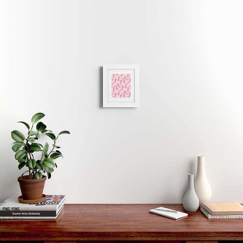 Love_Ryming Stars and Boots Framed Art Print