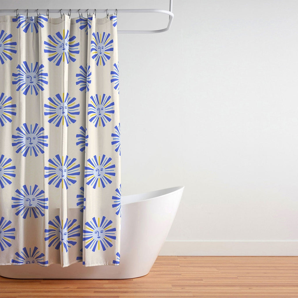 Design by Spark Dolce Vita Radial Sun Shower Curtain