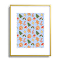 Love_Ryming Christmas Cookies Metal Framed Art Print