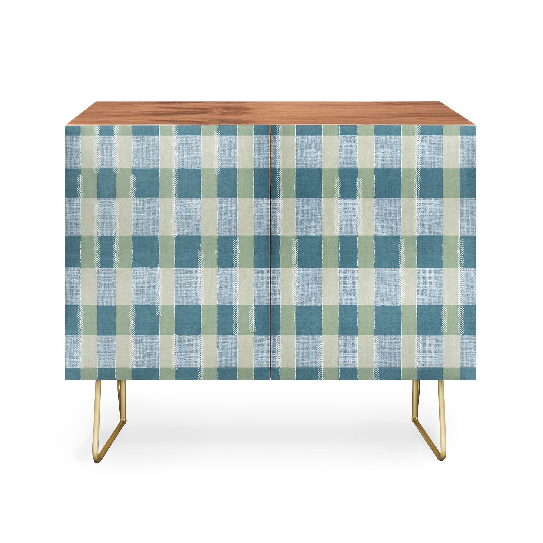 Marta Barragan Camarasa Country Style Checks Credenza
