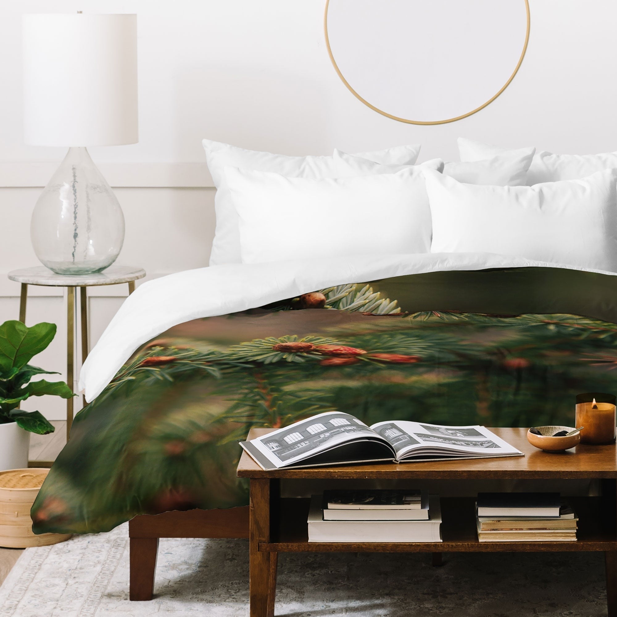 Hannah Kemp Spruce Tips Duvet Cover