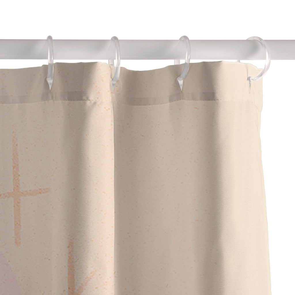 Little Om Zodiac Sign Taurus Shower Curtain