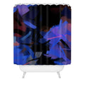83 Oranges Midnight Sparks Shower Curtain