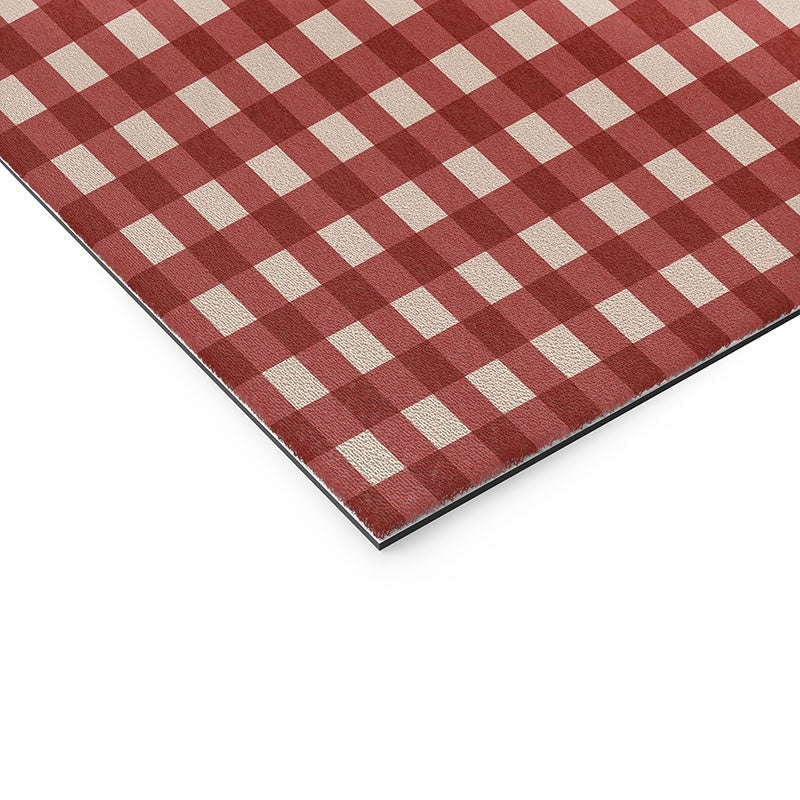 DENY Designs Gingham Eagle Welcome Mat