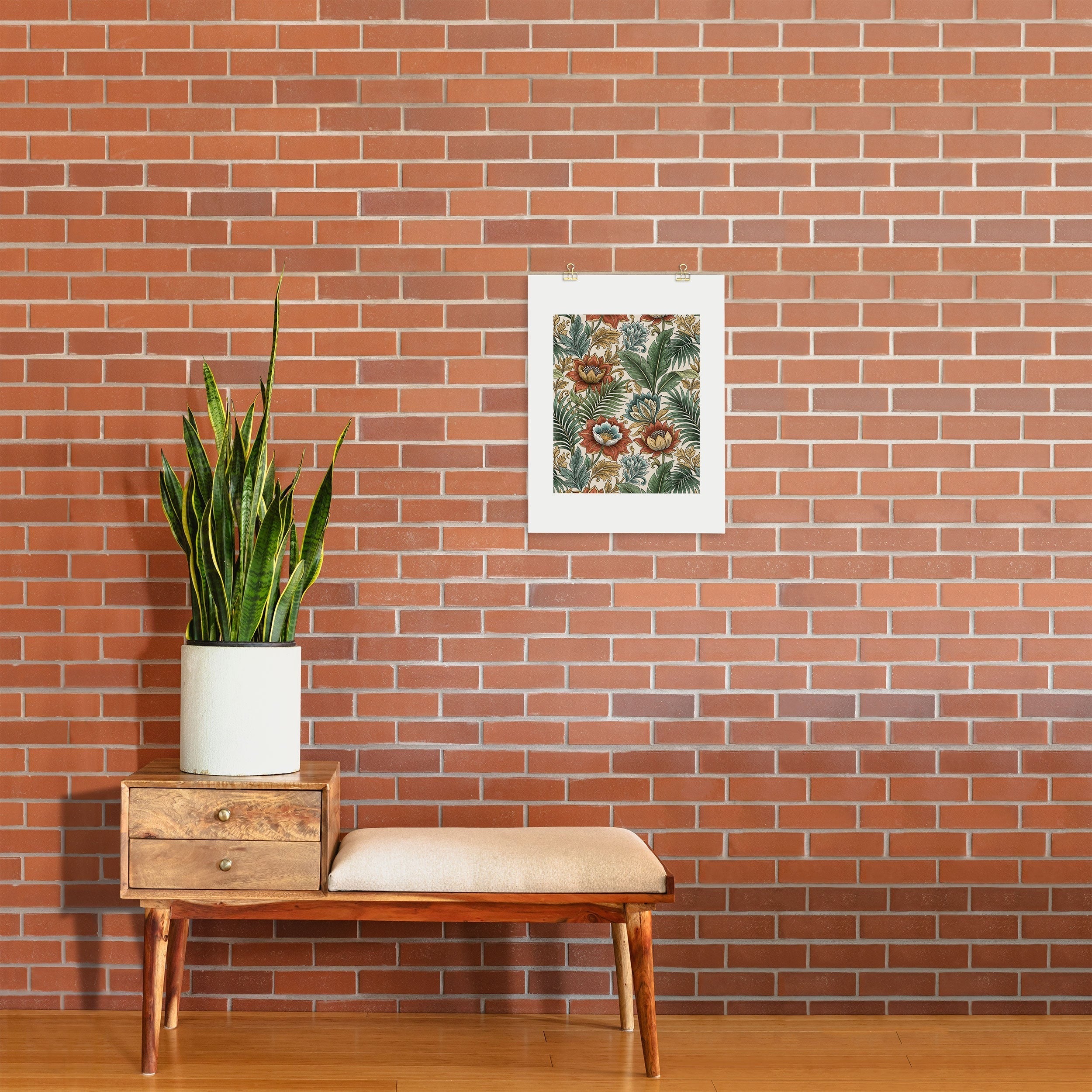 Marta Barragan Camarasa Retro Jungle Garden Art Print