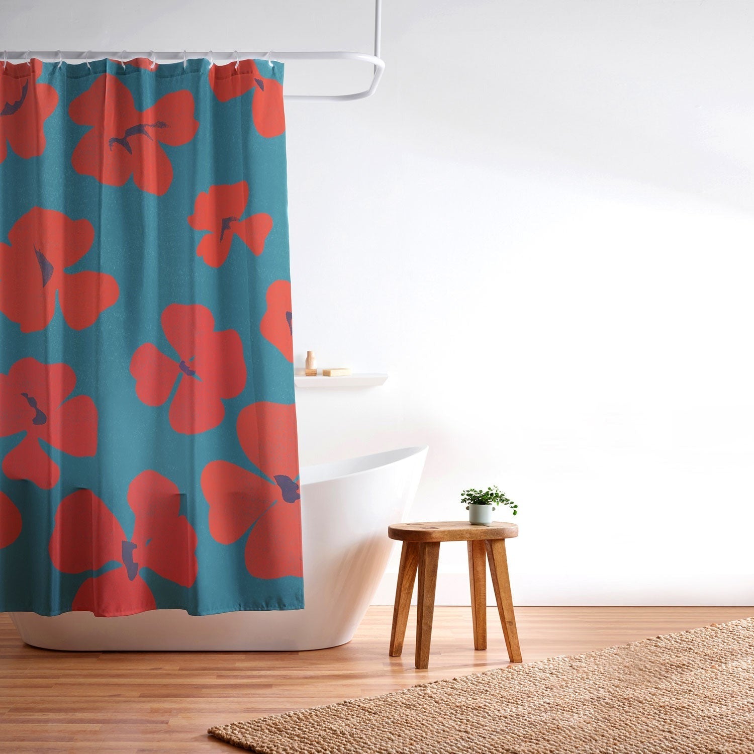 Garima Dhawan oxalis 1 Shower Curtain