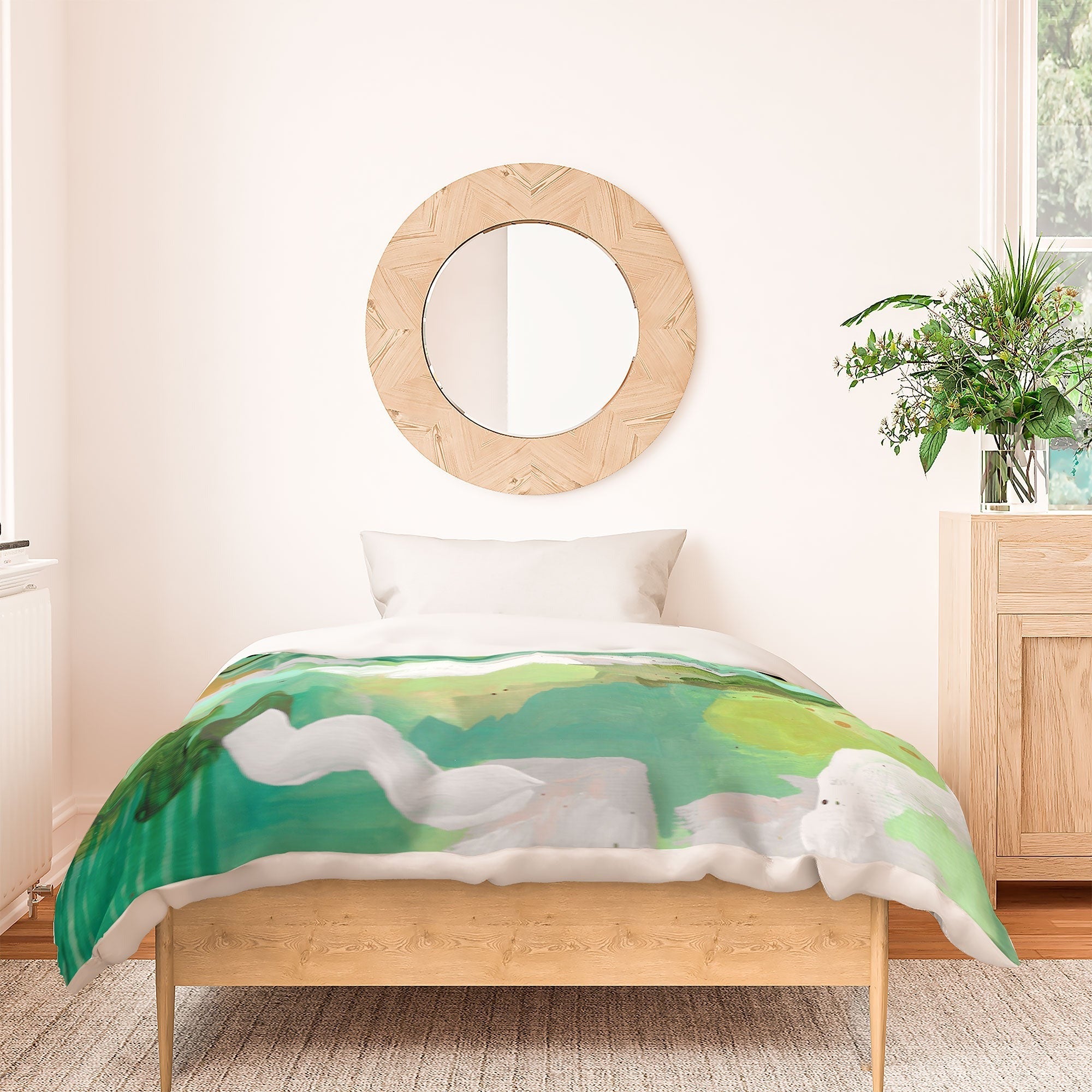 Laura Fedorowicz Small Steps Everyday Duvet Cover