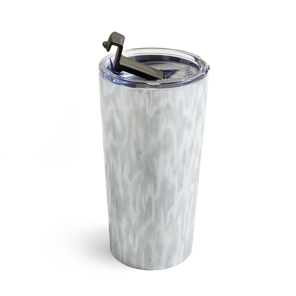 Jacqueline Maldonado Watercolor Wood Grain Travel Mug