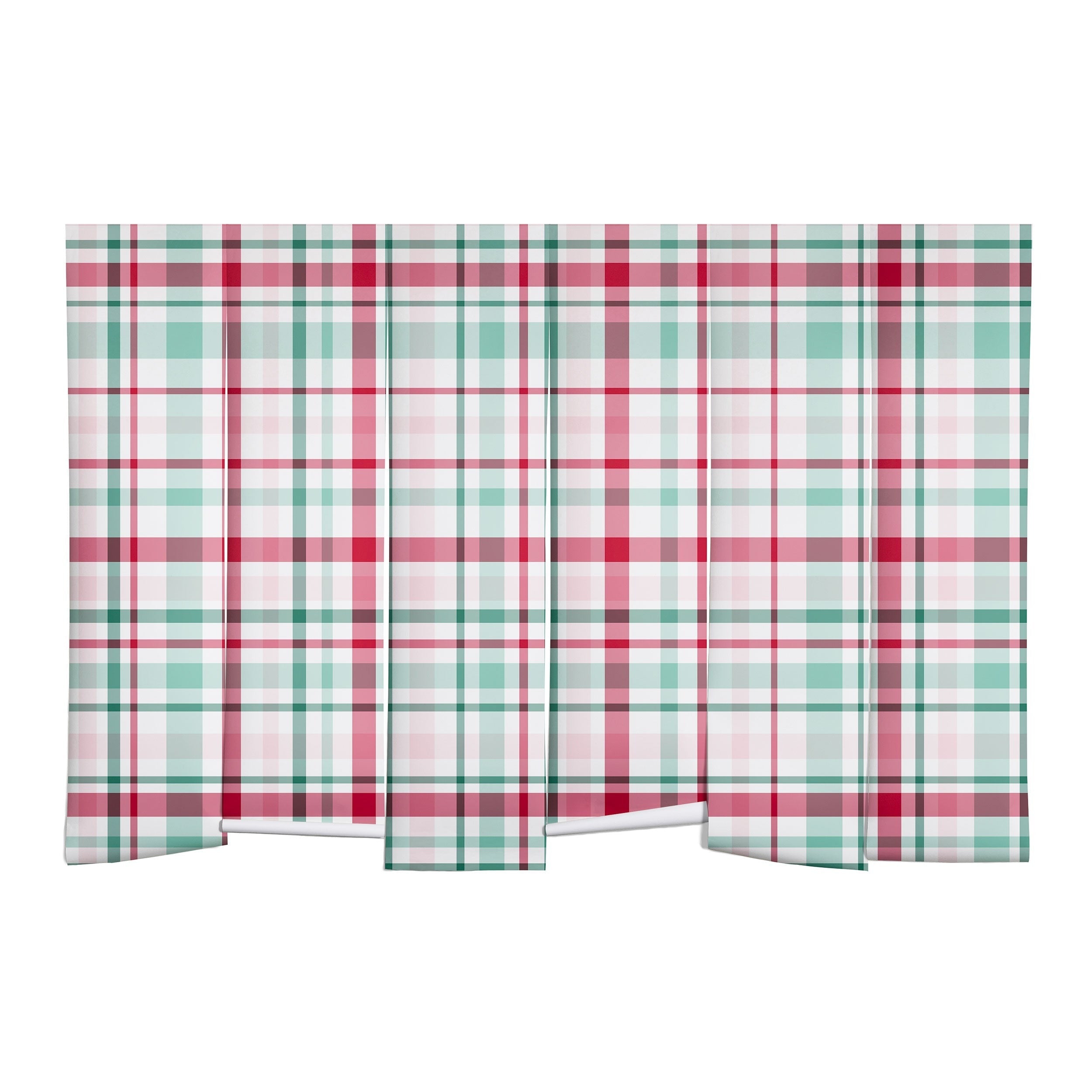 Lisa Argyropoulos Merry Vintage Plaid Wall Mural