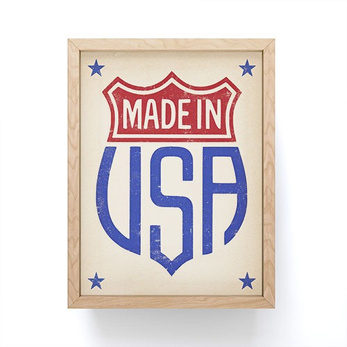 DENY Designs Made in USA Framed Mini Art Print