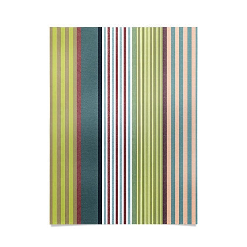 Marta Barragan Camarasa Colorful Stripe Delight Poster
