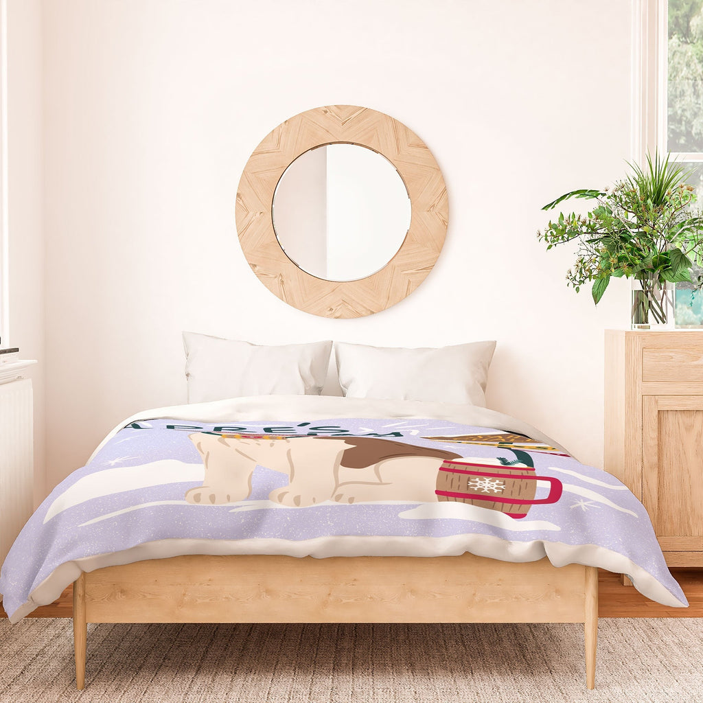 Design by Spark St Bernard Apres All Day Duvet Cover
