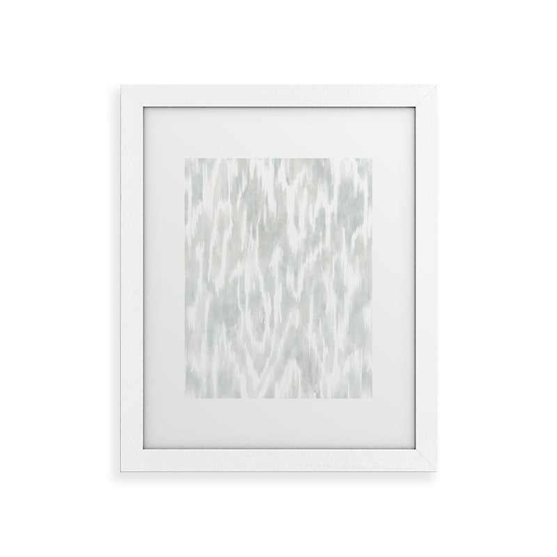 Jacqueline Maldonado Watercolor Wood Grain Framed Art Print